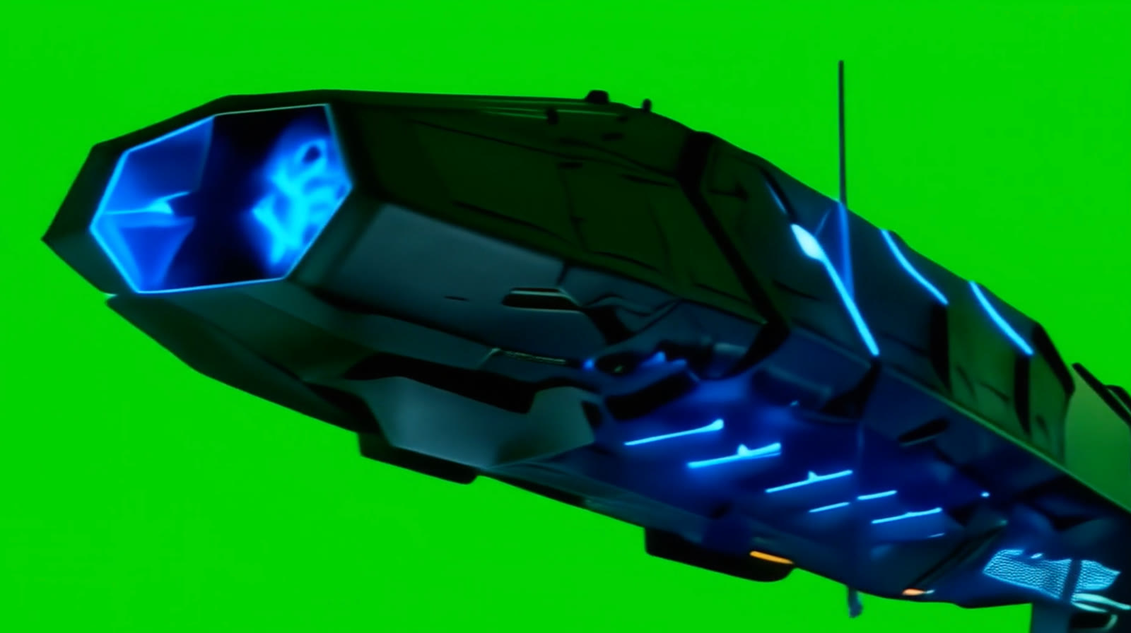 Concept alien ship
