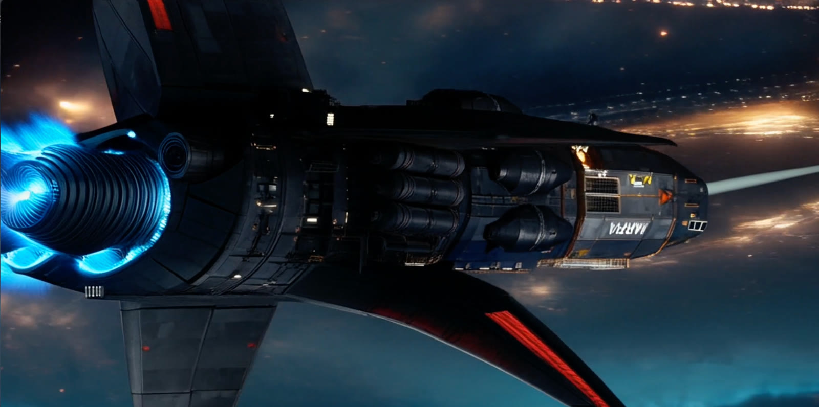 Ship crunch / explosion